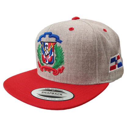 Escudo Republica Dominicana - Dominican Snapback Hat Peligro Sports