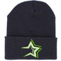 Estrellas Orientales Skully Beanie Black Hat Peligro Sports