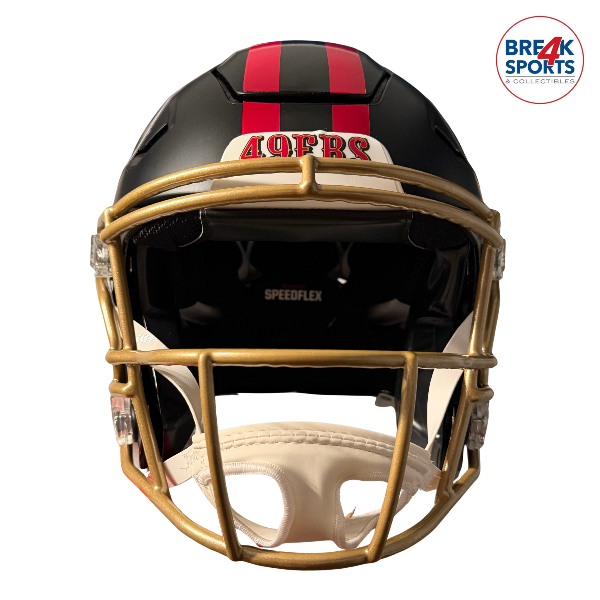 San Francisco 49ers Full Size Authentic SpeedFlex Football Helmet 2025 Rivalries - NFL Break4Sports & Collectibles, LLC