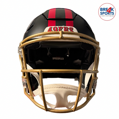 San Francisco 49ers Full Size Authentic SpeedFlex Football Helmet 2025 Rivalries - NFL Break4Sports & Collectibles, LLC