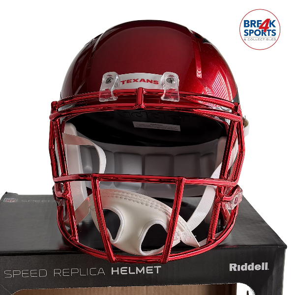 Houston Texans Full Size Speed Replica Football Helmet 2024 NEW - NFL Break4Sports & Collectibles, LLC