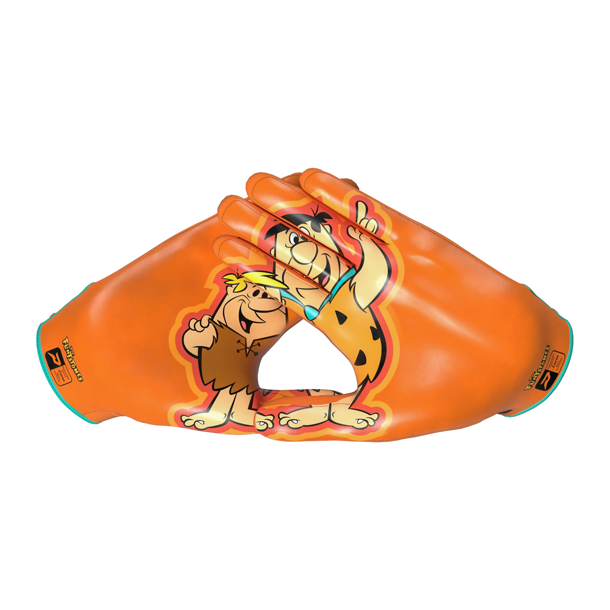 The Flintstones "Bedrock Blitz" Football Gloves - VPS5 by Phenom Elite Phenom Elite Brand