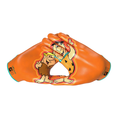 The Flintstones "Bedrock Blitz" Football Gloves - VPS5 by Phenom Elite Phenom Elite Brand