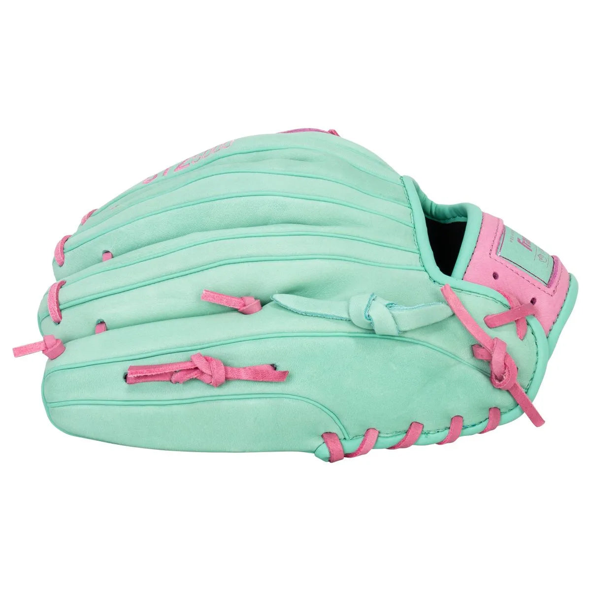 Franklin Sports CTZ5000 12" Baseball Glove - Mint & Rose | Premium Leather Infield Glove Peligro Sports