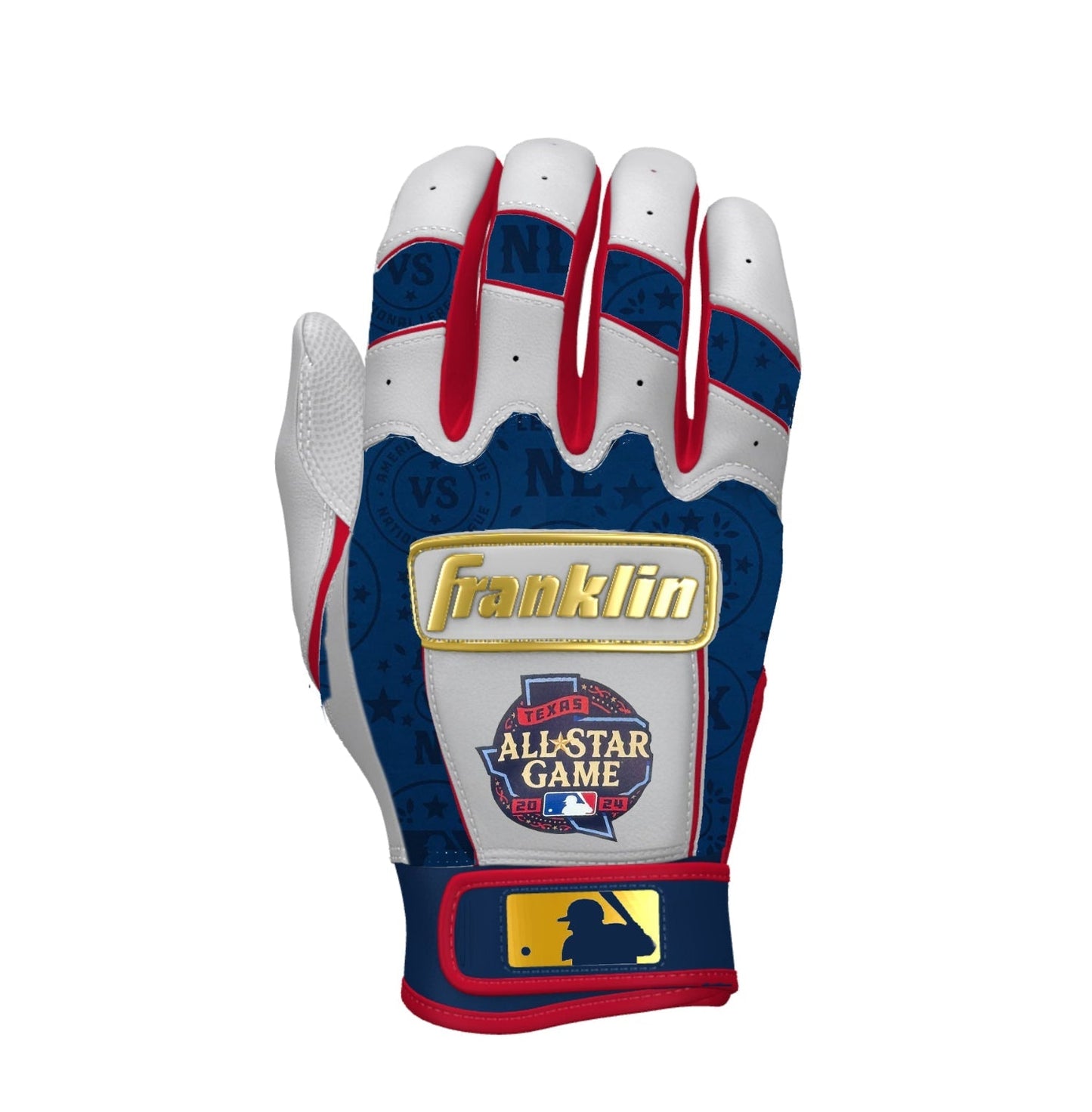 Franklin Adult 2024 MLB All-Star Game CFX Baseball Batting Gloves Peligro Sports
