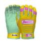 Franklin CFX PRO CUSTOM Batting Gloves - Yellow/Mint Peligro Sports