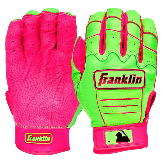 Franklin CFX PRO HI-LITE Batting Gloves |Premium Pittards Sheepskin Leather  - 20886F Peligro Sports