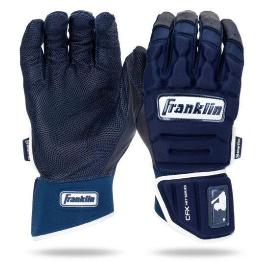 Franklin CFX PRT Protective Batting Gloves - Navy / White Peligro Sports