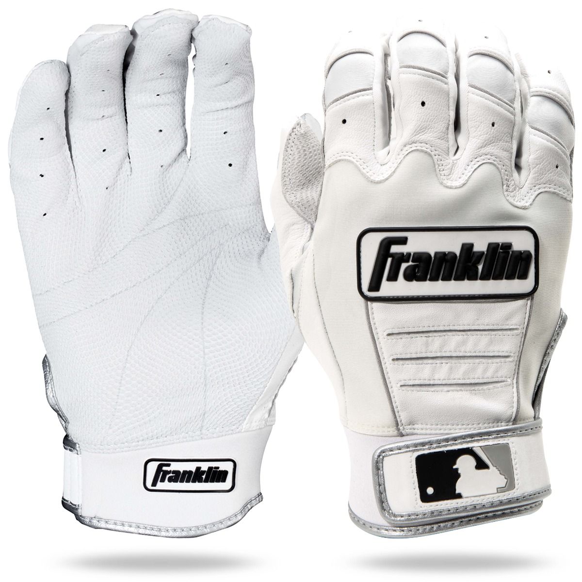 Franklin CFX Pro Batting Glove - White Peligro Sports