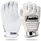 Franklin CFX Pro Batting Glove - White Peligro Sports