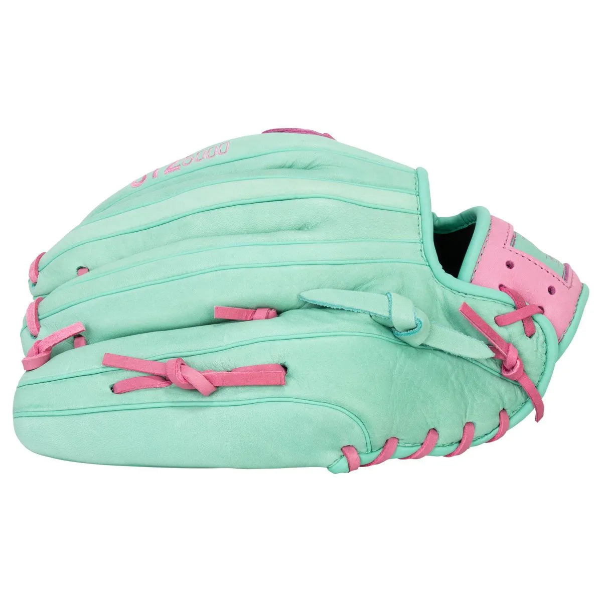 Franklin Sports CTZ5000 12.5" Baseball Glove Mint & Rose – Premium Cowhide Leather Fielding Mitt Peligro Sports