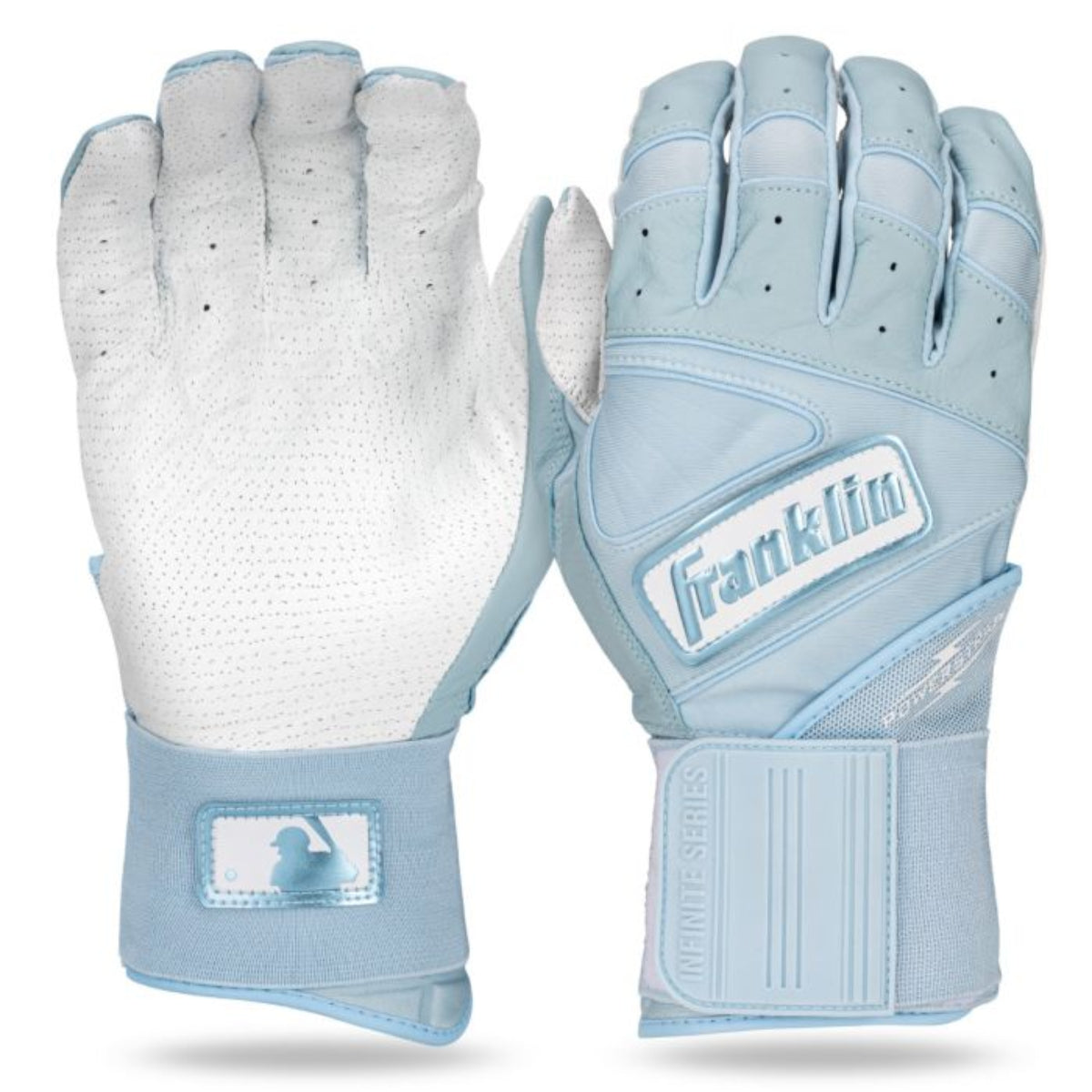 Franklin Infinite Hi-Lite Powerstrap Series Adult Batting Gloves - Long Cuff Peligro Sports