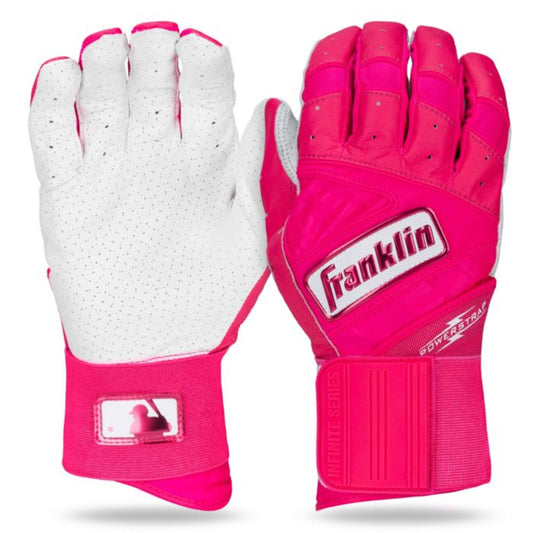 Franklin Infinite Hi-Lite Powerstrap Series Adult Batting Gloves - Long Cuff Peligro Sports