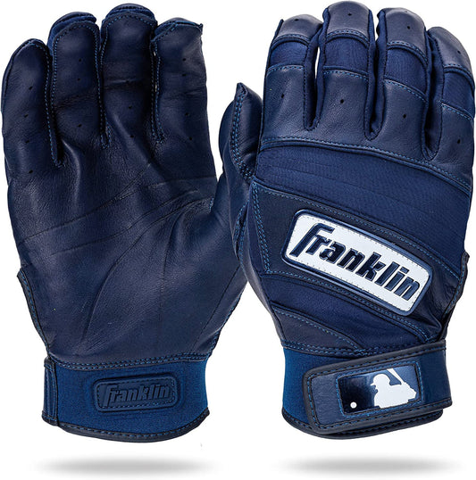 Franklin Natural ® II HI-LITE Batting Gloves - Navy Peligro Sports