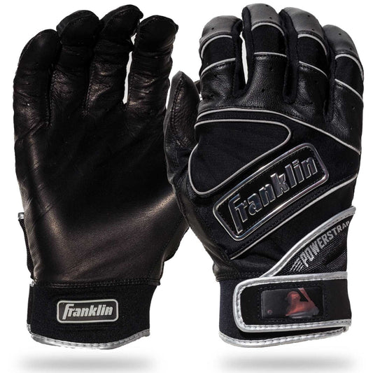 Franklin Powerstrap Chrome Batting Gloves - (20490F) Peligro Sports