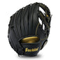 Franklin Sports Baseball and Softball Glove Field Master (11") - Black / Gold Peligro Sports