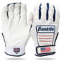 Franklin USA Women Softball CFX FP Batting Glove - White/USA Peligro Sports