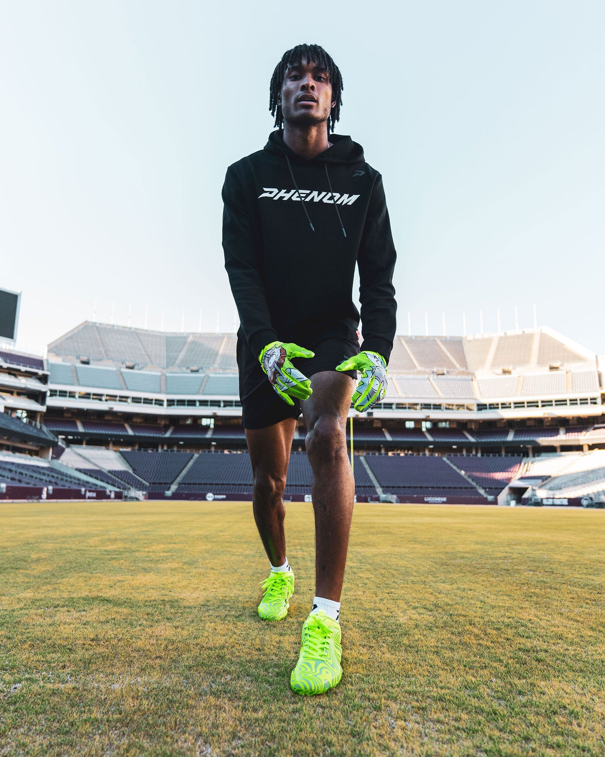 Phenom Elite Rick and Morty Football Gloves - VPS1 Phenom Elite Brand