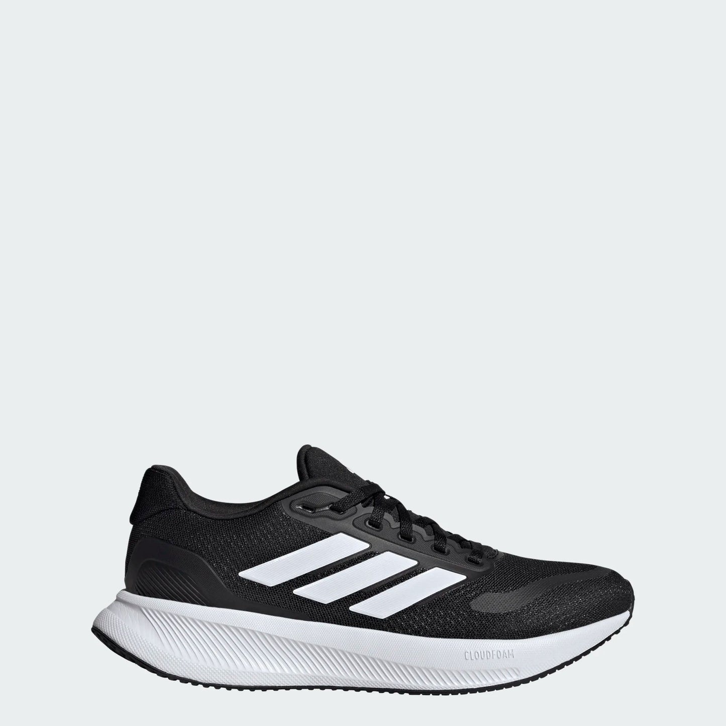 Adidas Ladies RunFalcon 5 Running Shoes Black Adidas