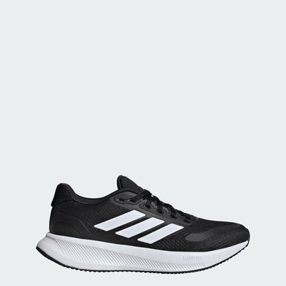 Adidas Ladies RunFalcon 5 Running Shoes Black Adidas