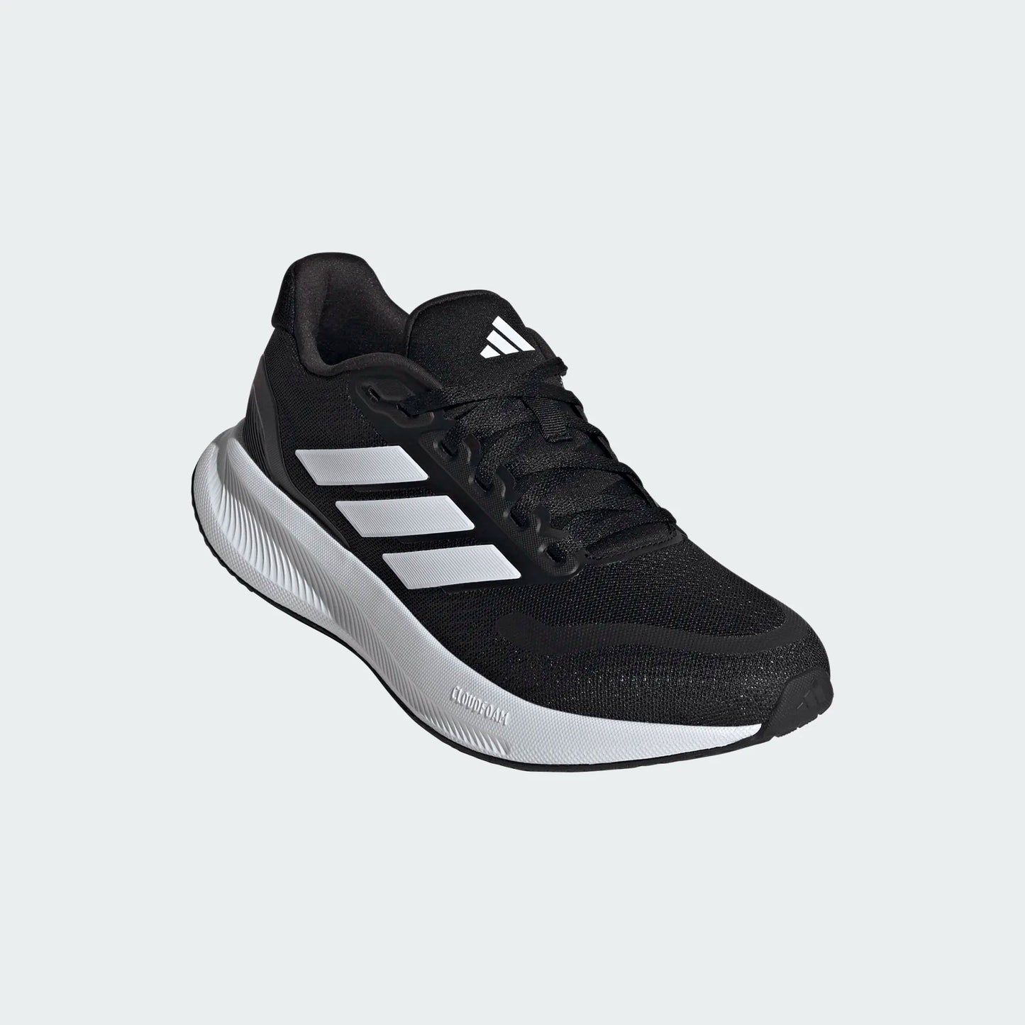Adidas Ladies RunFalcon 5 Running Shoes Black Adidas