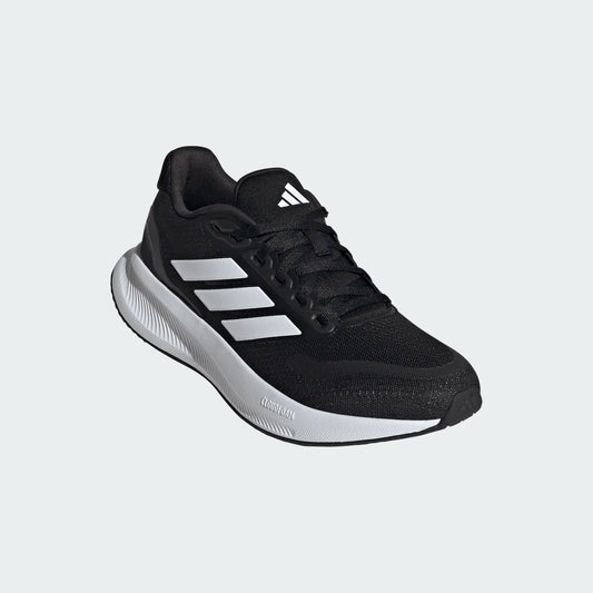 Adidas Ladies RunFalcon 5 Running Shoes Black Adidas