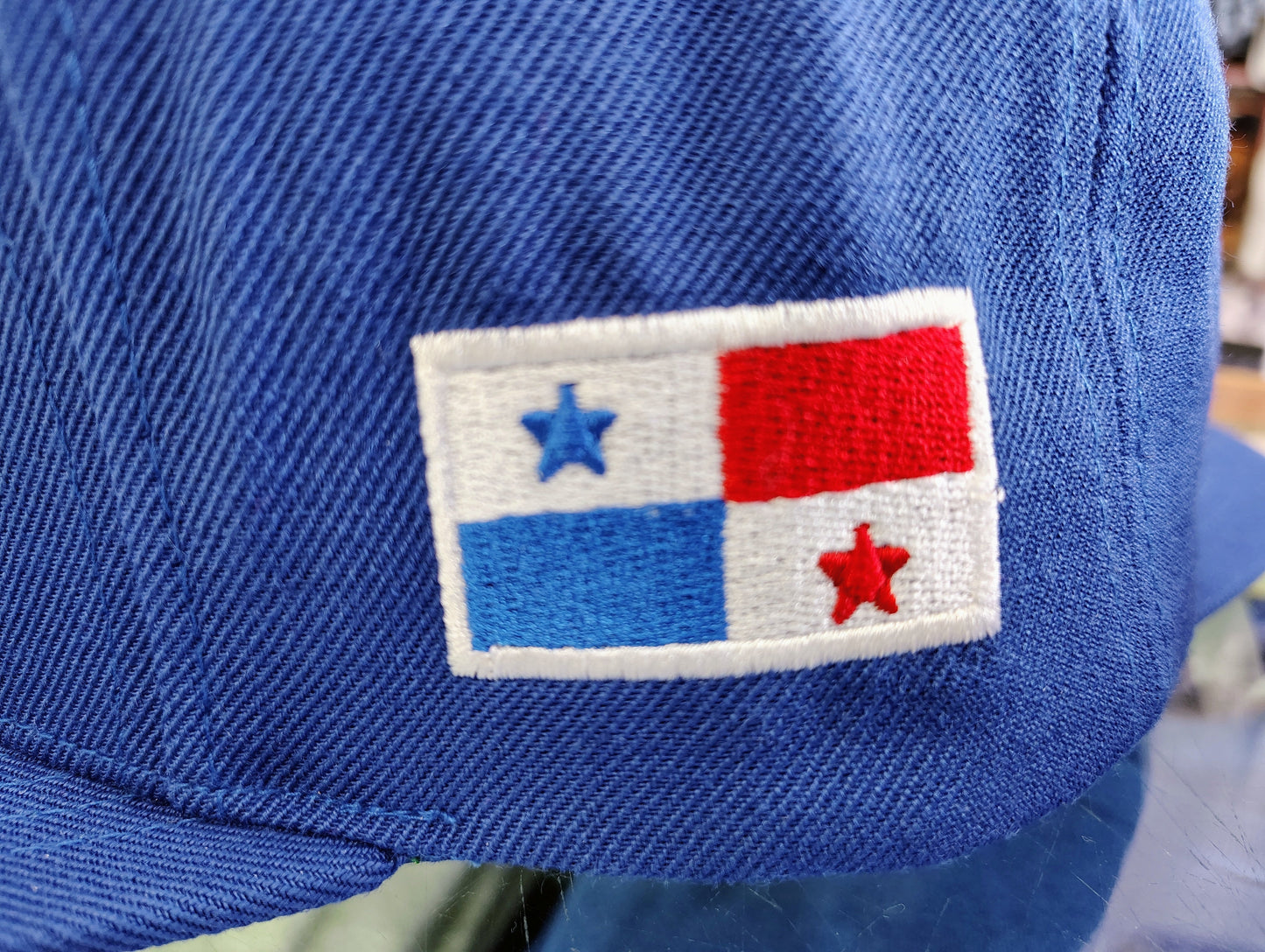 SnapBack Panama Hats with Embroidered Panama Shield and Flag Peligro Sports