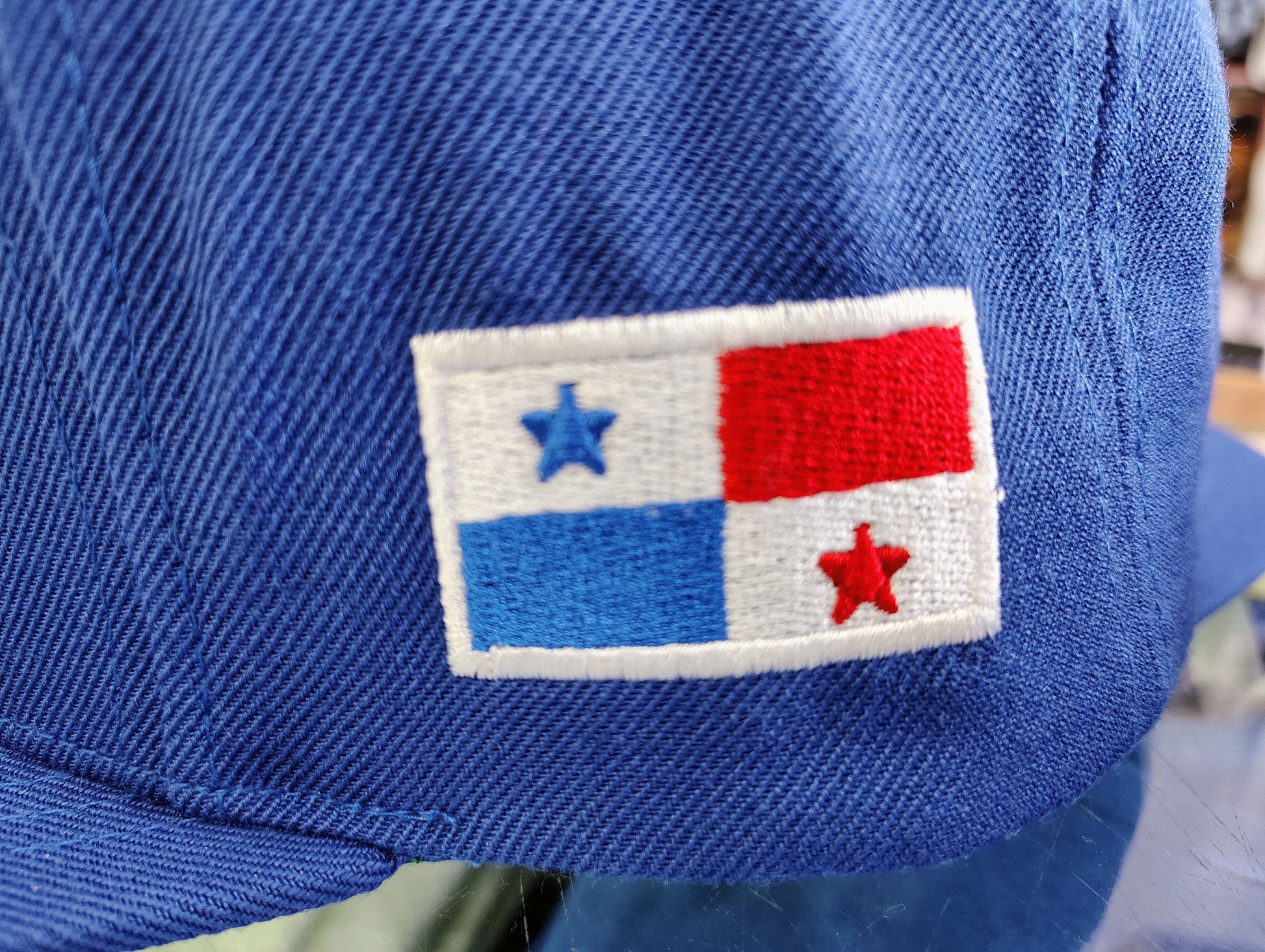SnapBack Panama Hats with Embroidered Panama Shield and Flag Peligro Sports