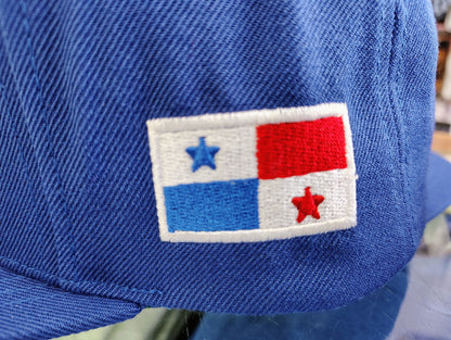 SnapBack Panama Hats with Embroidered Panama Shield and Flag Peligro Sports