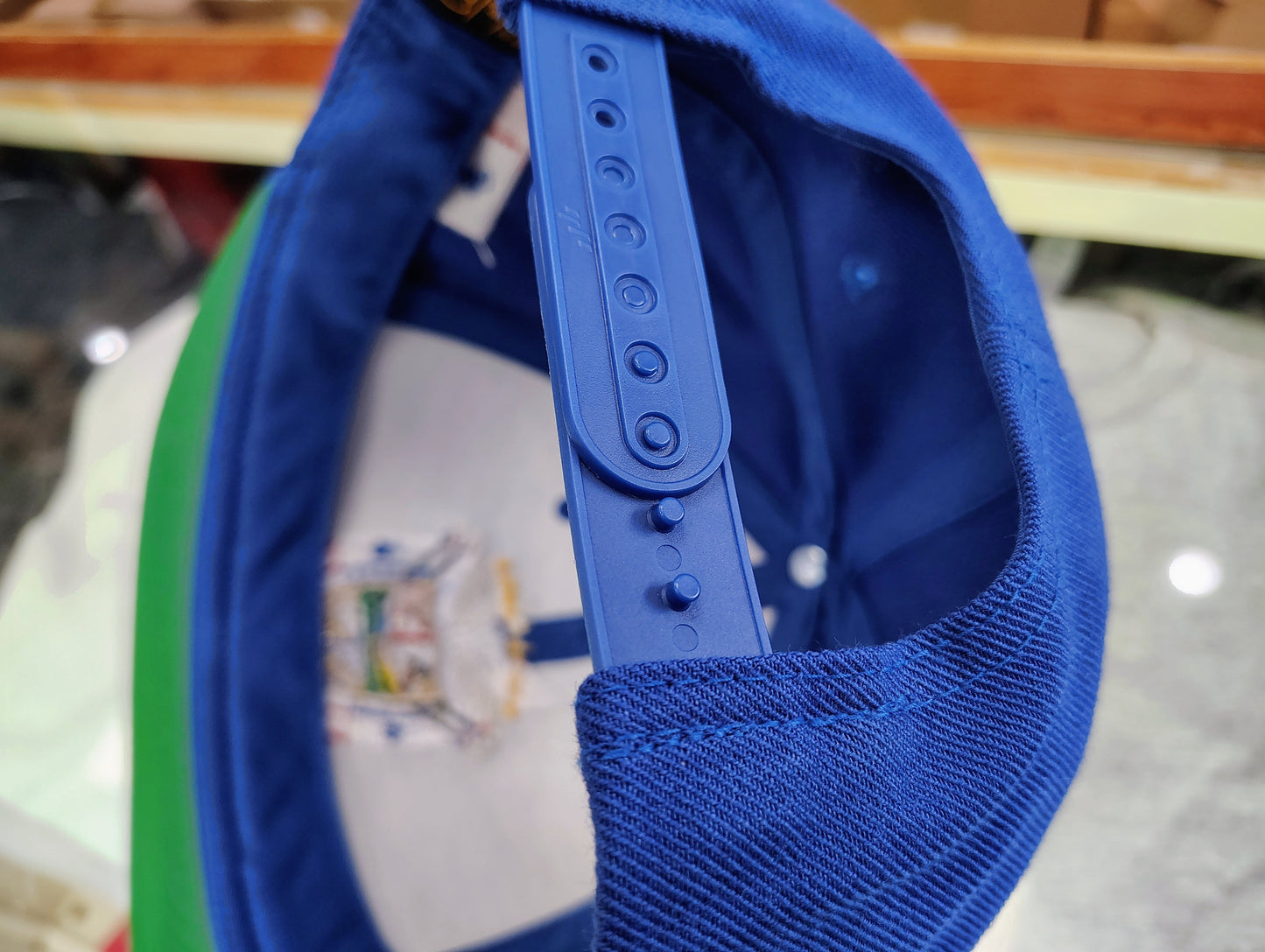 SnapBack Panama Hats with Embroidered Panama Shield and Flag Peligro Sports