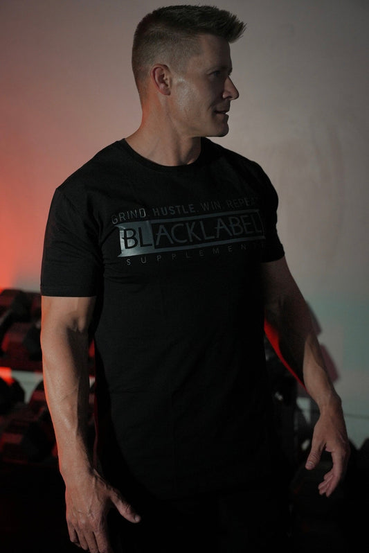 BLACKLABEL Black Logo T-Shirt BLACKLABEL Supplements