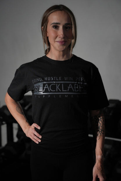 BLACKLABEL Black Logo T-Shirt BLACKLABEL Supplements