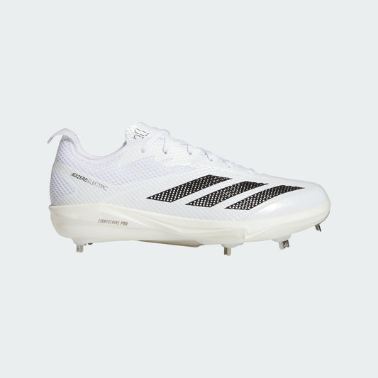 Adidas Adizero Electric 2.0 Baseball Cleats White/Black - MCI SPORTS