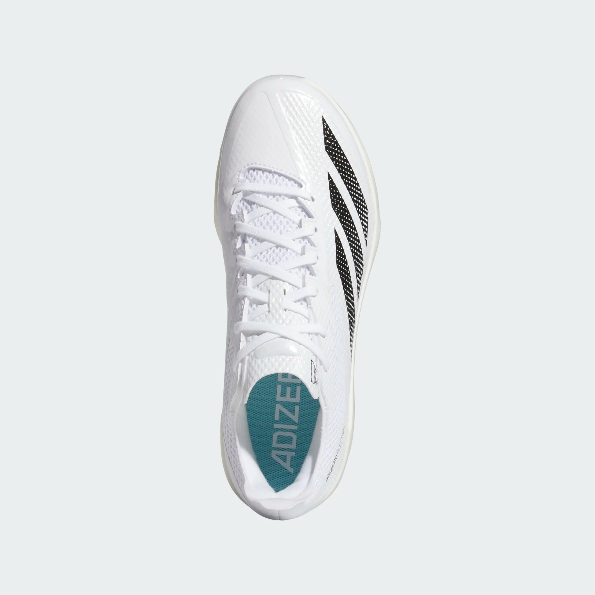 Adidas Adizero Electric 2.0 Baseball Cleats White/Black - MCI SPORTS