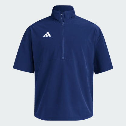 Adidas Men's 1/4 Zip Cage Jacket Navy - MCI SPORTS