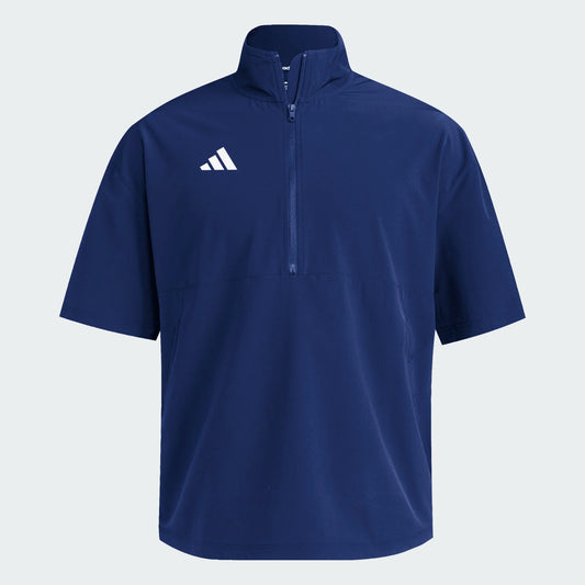 Adidas Men's 1/4 Zip Cage Jacket Navy - MCI SPORTS