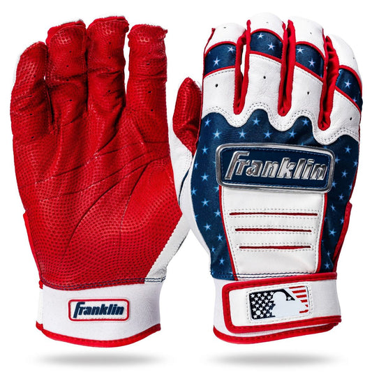 Jewel Event Fourth of July Batting Gloves Peligro Sports