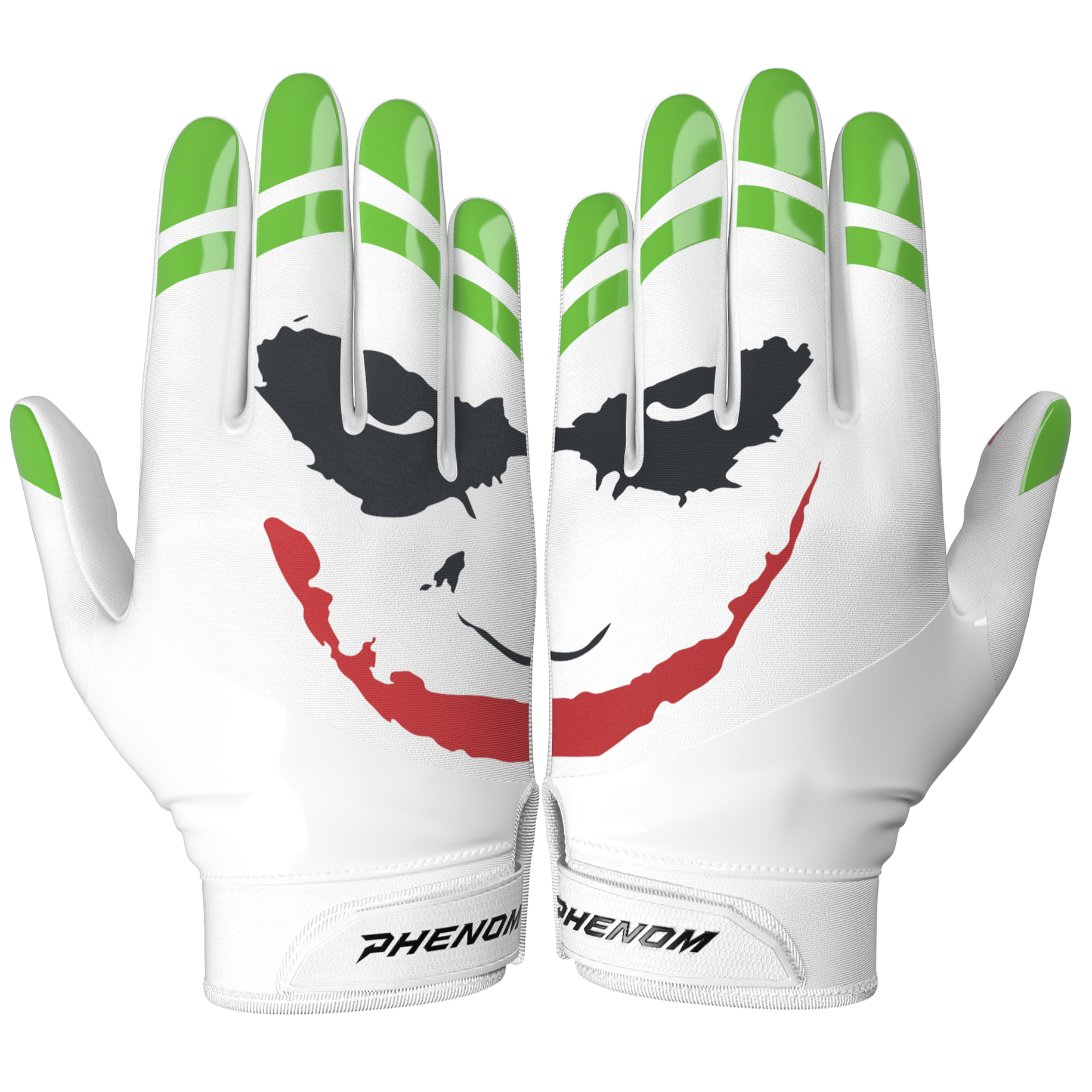 The Officially Licensed Joker Football Gloves - VPS3 by Phenom Elite Phenom Elite Brand