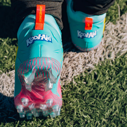 Kool-Aid 'Sharkleberry Fin' Football Cleats - Quantum Speed by Phenom Elite Phenom Elite Brand