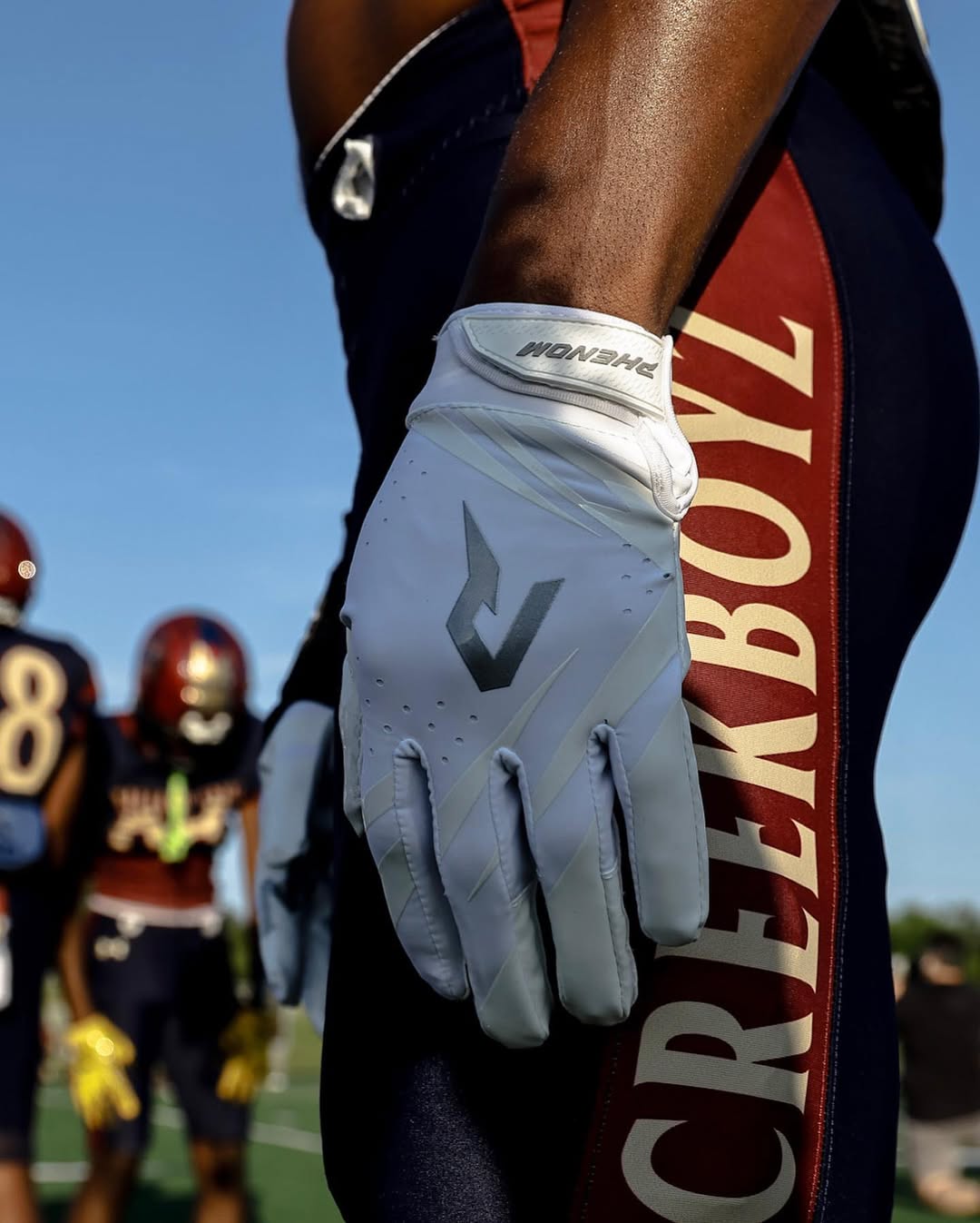 Phenom Elite VPS5 Adult Football Gloves - Team Colors Phenom Elite Brand