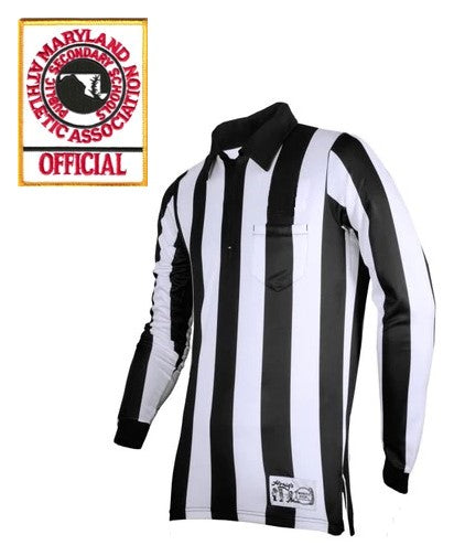 Honig's Maryland [MPSSAA] 2" Striped Long Sleeve Football Shirt Honig's