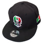 Mexico Embroidered Skull New Era hat Peligro Sports