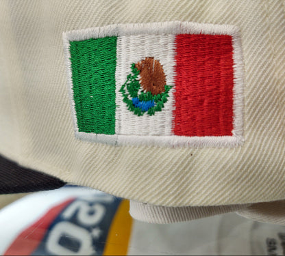 Mexico Snapback hats Embroidered Shield and flag Peligro Sports
