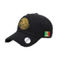 Mexico Vintage hats with Mexican Flag and Shield Peligro Sports