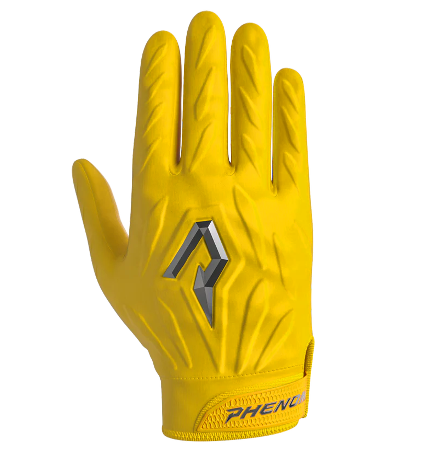 Phenom Elite Quantum Fierce Youth Padded Football Gloves - Team Colors Phenom Elite Brand