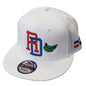 New Era SnapBack White Cap - RD Platano Power Peligro Sports