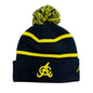 Official - Aguilas Skully Beanie (AC) Hat with Pom Pom Peligro Sports