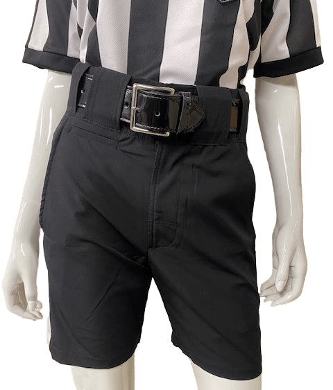 NEW - Honig's Lightweight Poly/Spandex Football Short Black w/White Stripe Honig's
