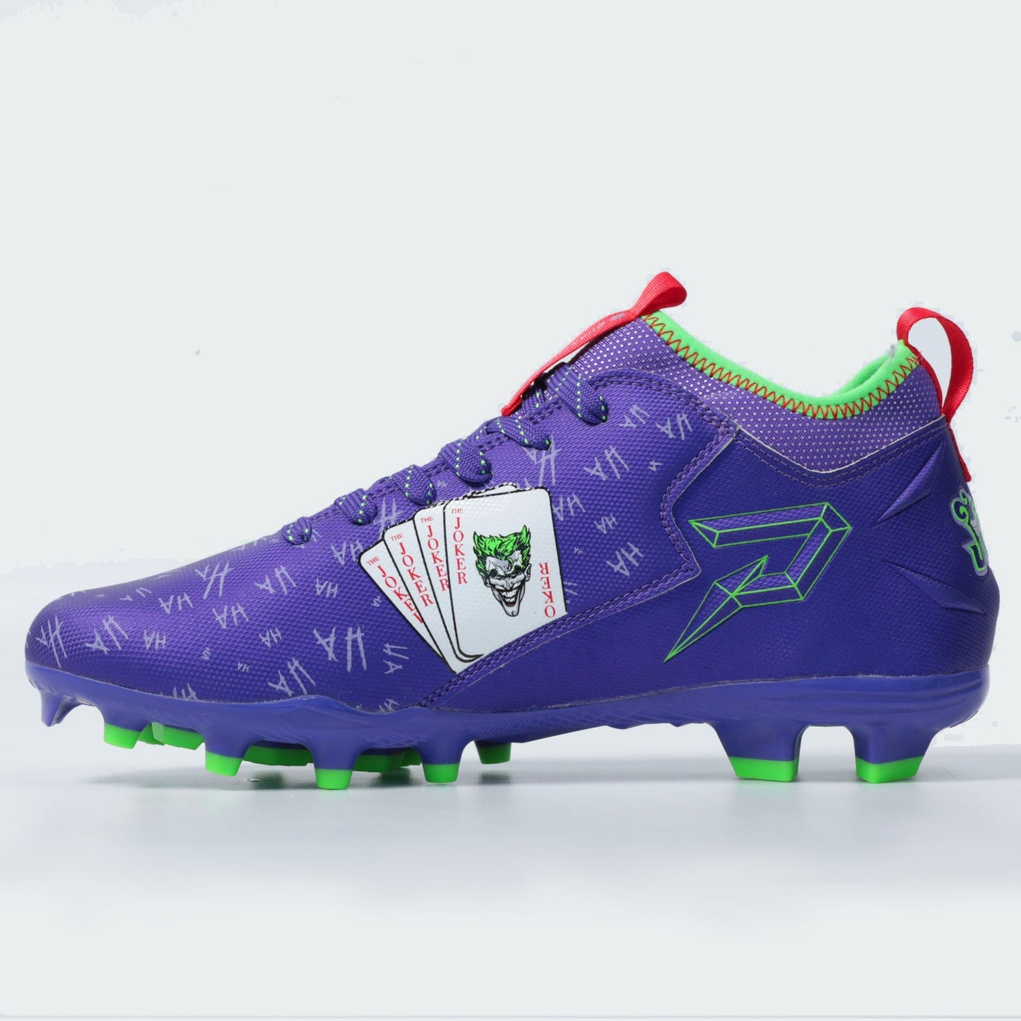 Classic 'The Joker' Football Cleats - Quantum Speed by Phenom Elite Phenom Elite Brand