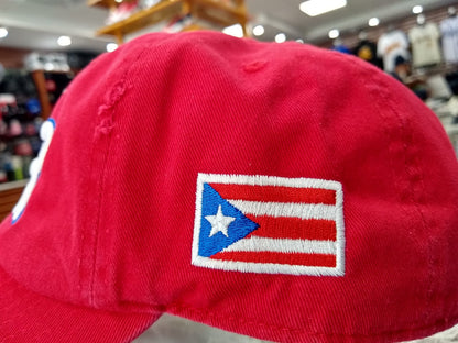 Puerto Rico Vintage Red Hats Peligro Sports